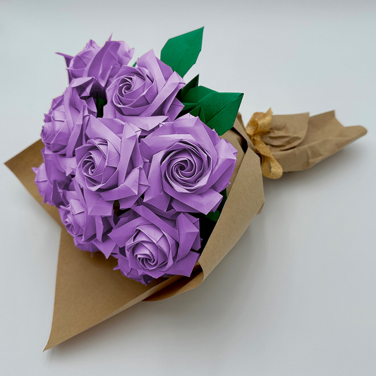 12 Lilac Rose Bouquet