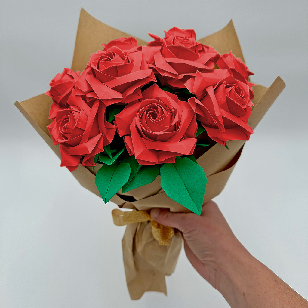 12 Red Rose Bouquet