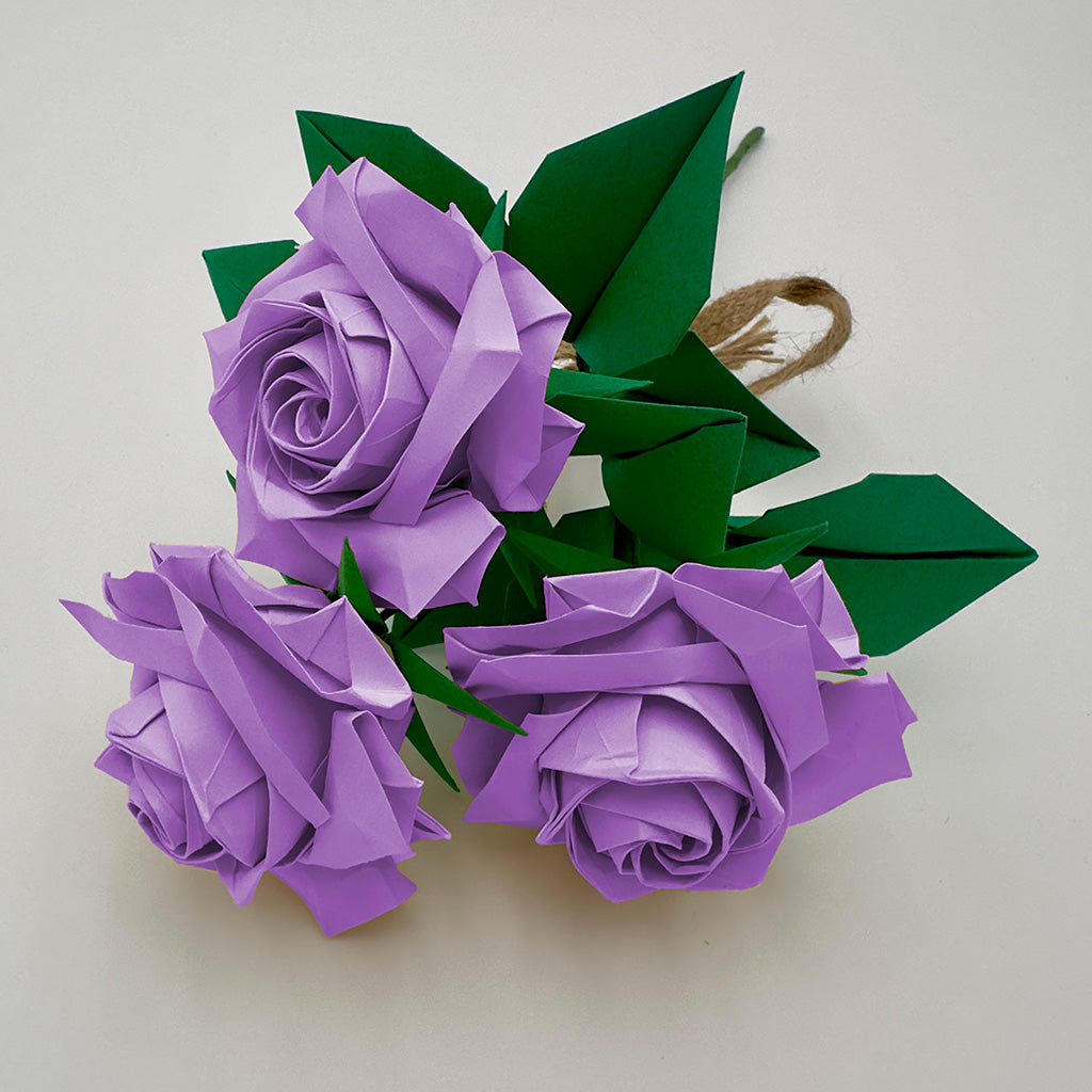 3 Lilac Rose Bouquet