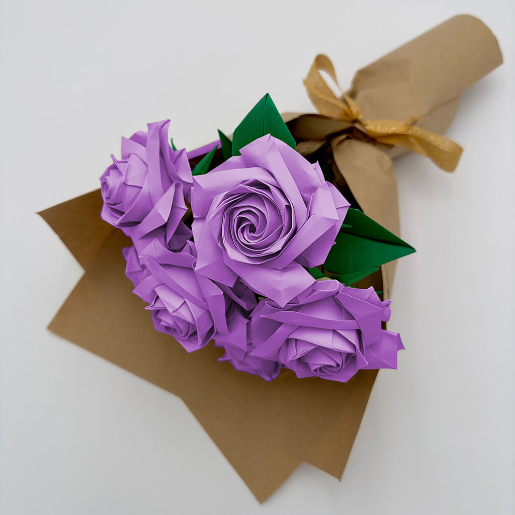6 Lilac Rose Bouquet