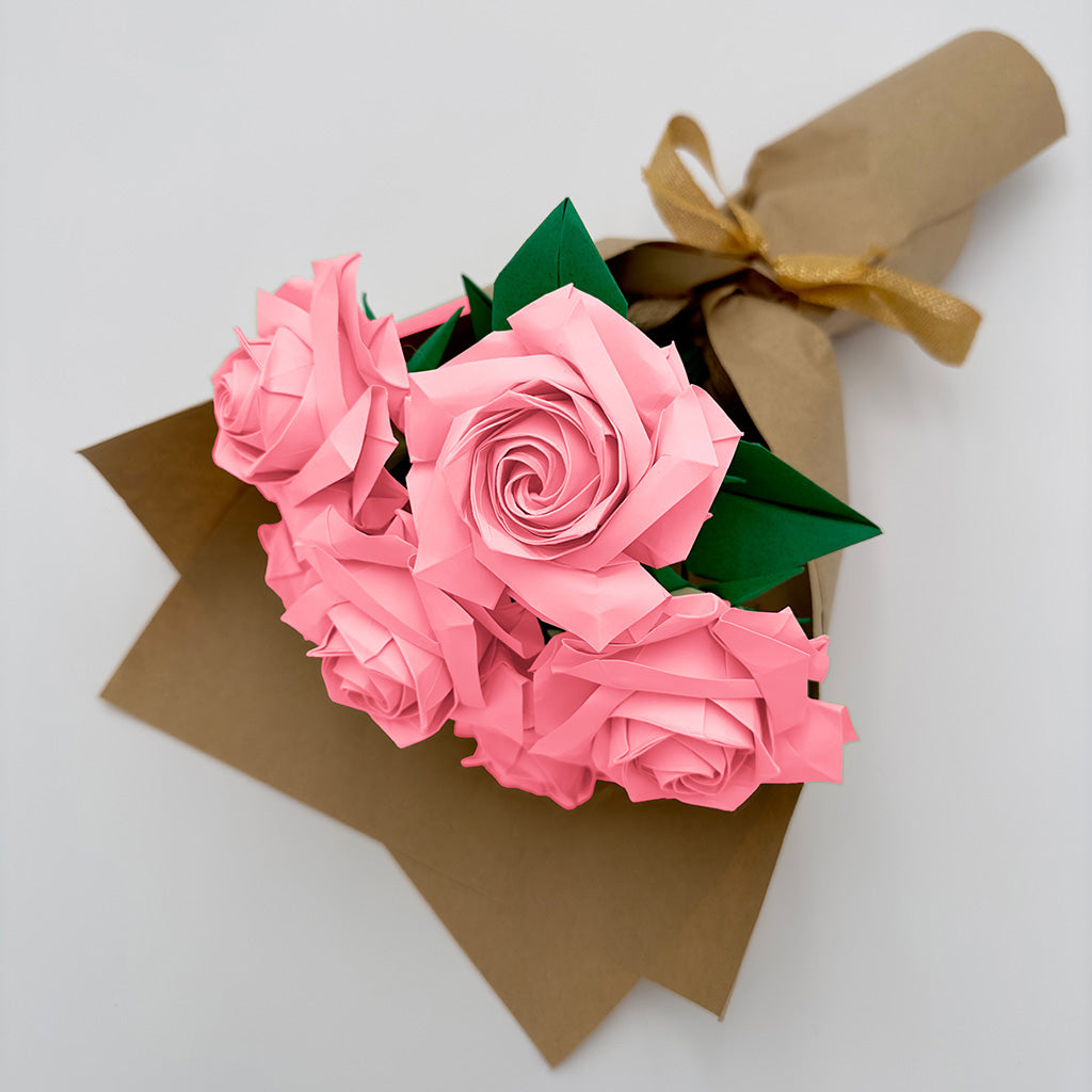 6 Pink Rose Bouquet
