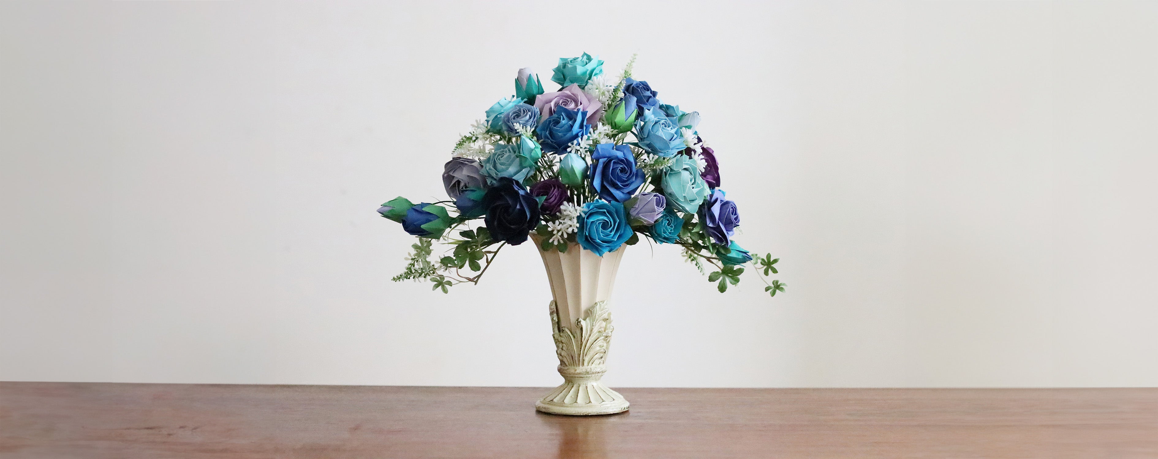 Photo of a Blue Bouquet. Used with Permission - Ako